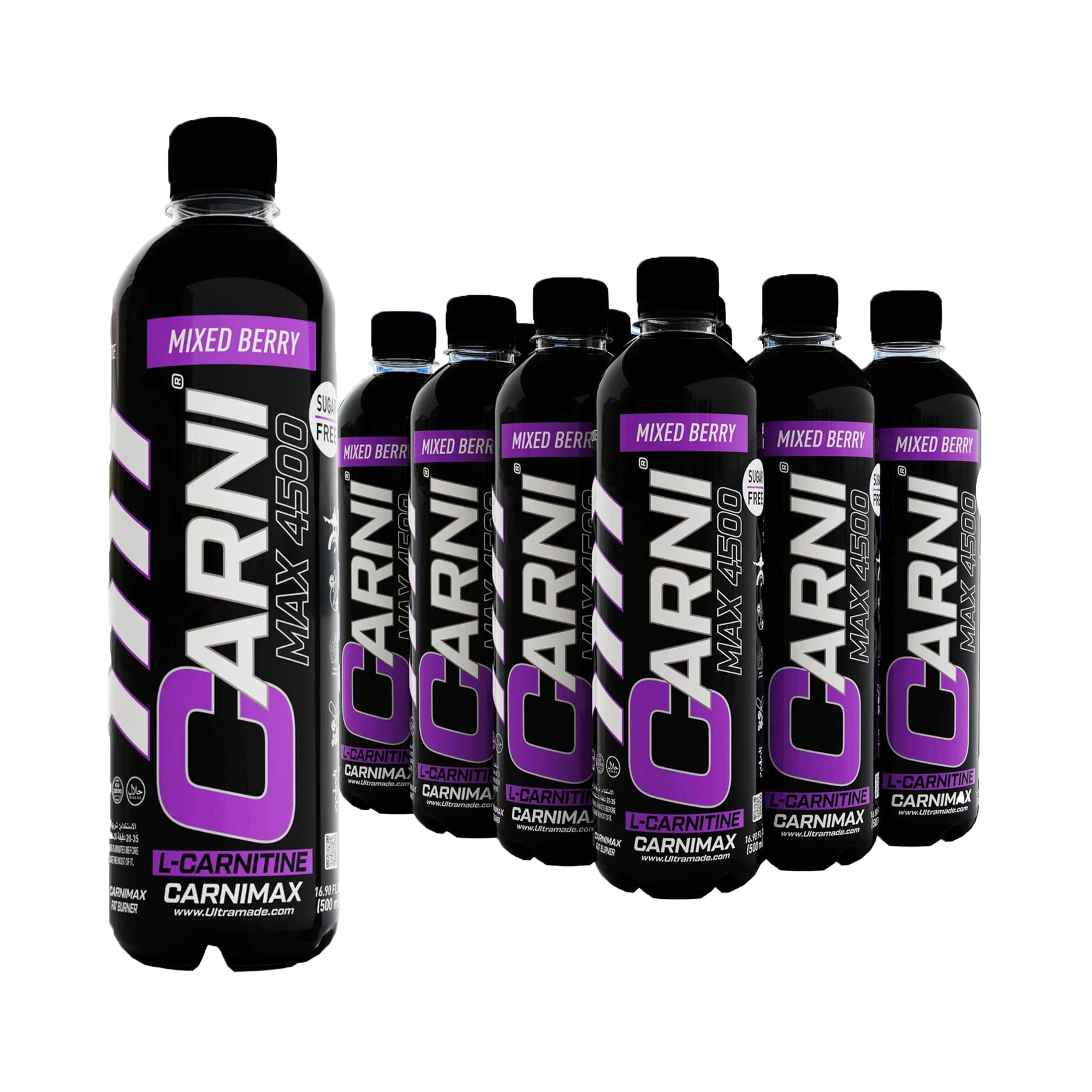 Carnimax L-Carnitine Mixed Berry 0g Sugar, 4500mg L-Carnitine Ultramade Carnimax L-Carnitine Mixed Berry 0g Sugar, 4500mg L-Carnitine Ultramade