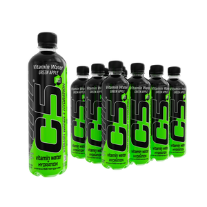 C5 Hydration Green Apple Electrolytes Vitamin Water- Zero Sugar - Ultramade