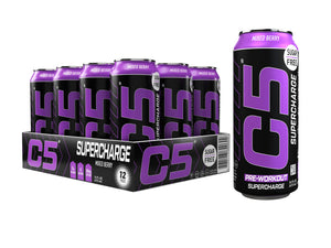 C5 Drink Supercharge Mixed Berry Pre Workout - Ultramade