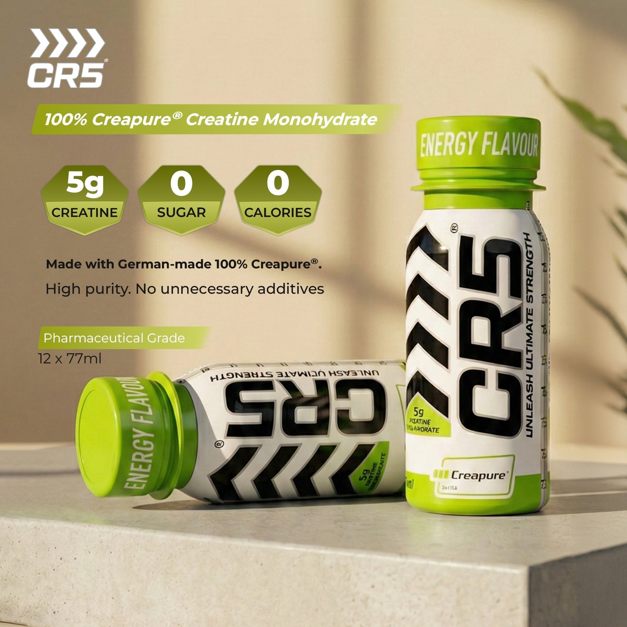 Injectable Creatine Creatine Shot 5g – Instant Strength Power in Every Sip – Ultramade