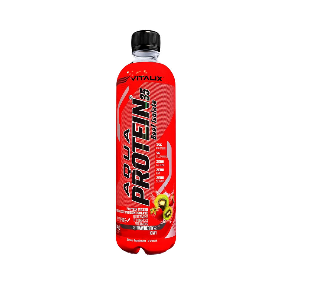 Aqua Protein 35 Premium Beef Protein Isolate - Strawberry & Kiwi - Ultramade