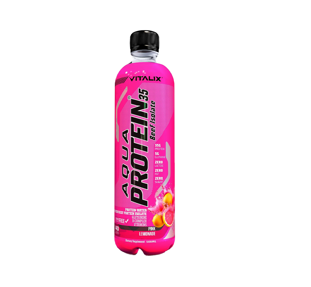 Aqua Protein 35 Premium Beef Protein Isolate - Pink Lemonade - Ultramade