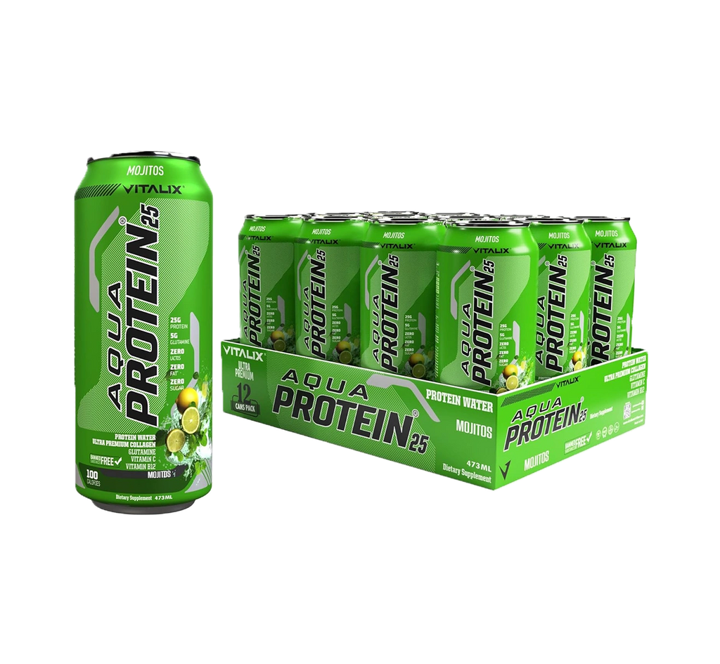 VITALIX Aqua Protein 25 Protein Water - Mojito - Ultramade