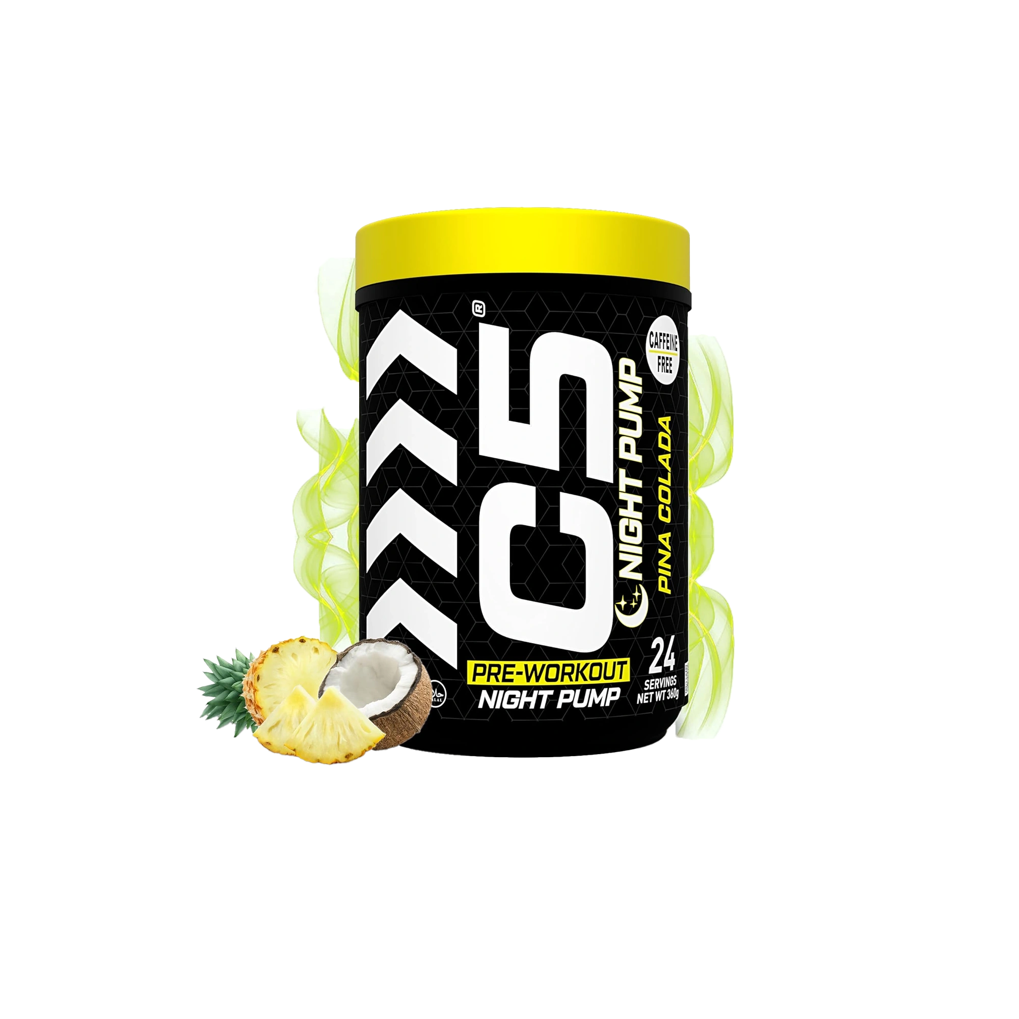 C5 Night Pump Pre Workout Powder Pina Colada - Ultramade