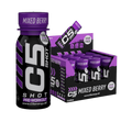 C5 SHOT Pre-Workout Drink | 80ml Liquid Energy Shot | 200mg Caffeine - Mixed Berry - Ultramade