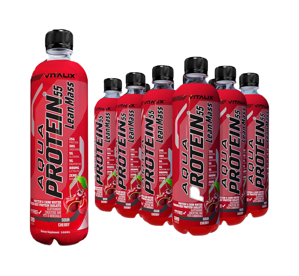 Aqua Protein 55 Lean Mass  Post Workout Drink - Sour Cherry - Ultramade