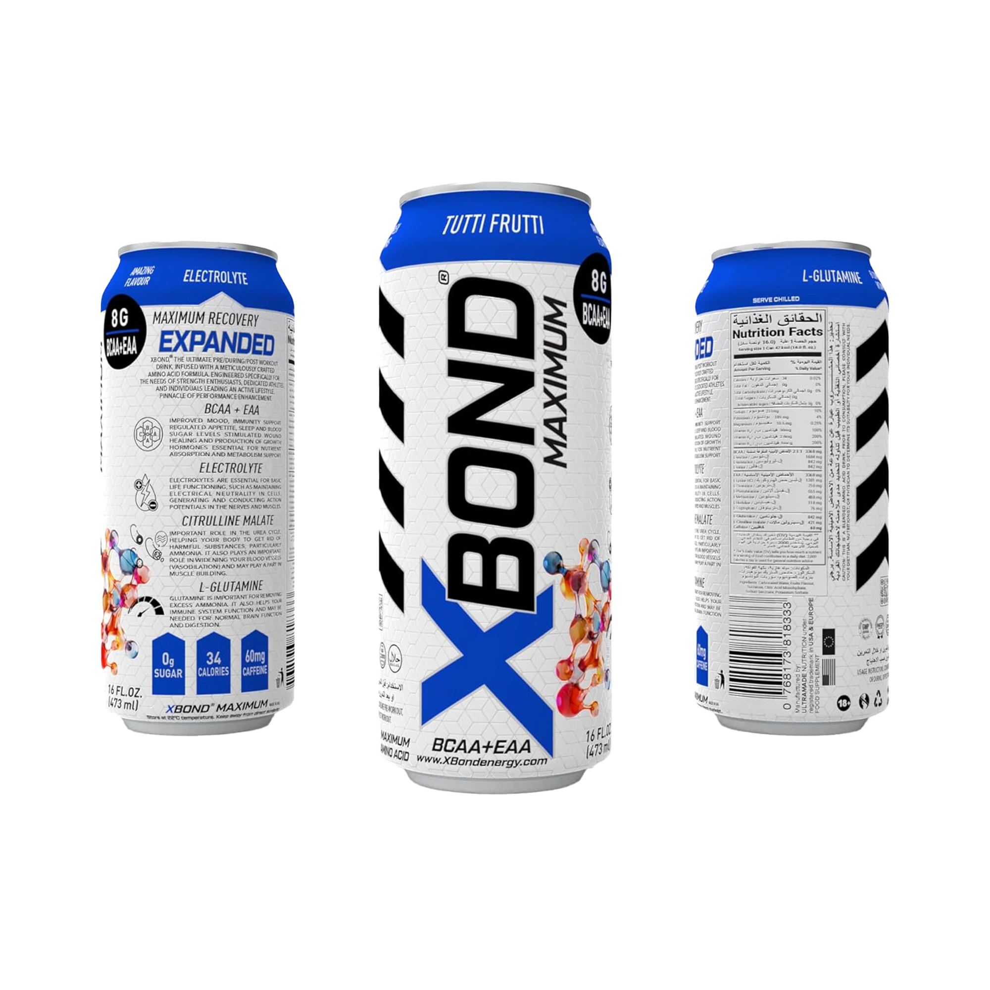 XBOND Drink BCAA+EAA Tutti Fruity - Ultramade