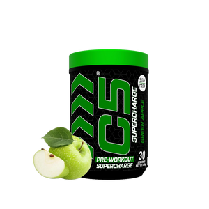 C5 Supercharge Pre Workout Powder Green Apple