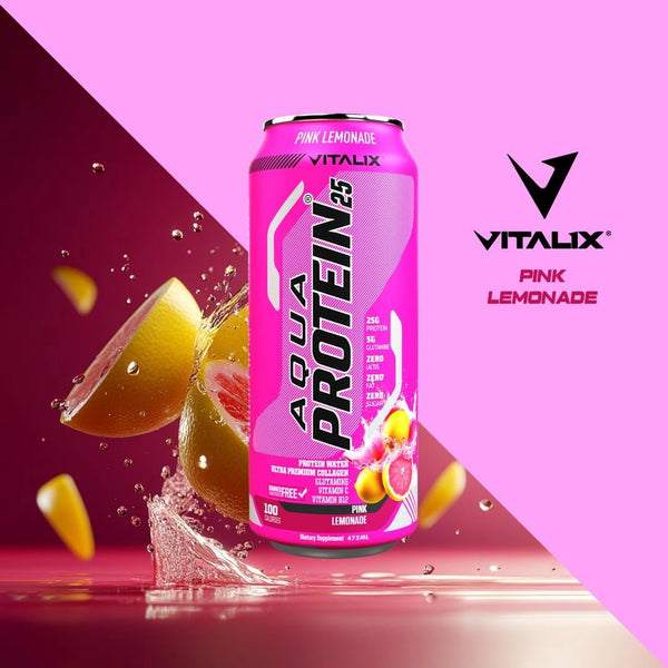 VITALIX Aqua Protein 25 Protein Water - Pink Lemonade