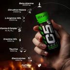C5 SHOT Pre-Workout Drink | 80ml Liquid Energy Shot | 200mg Caffeine - Green Apple - Ultramade