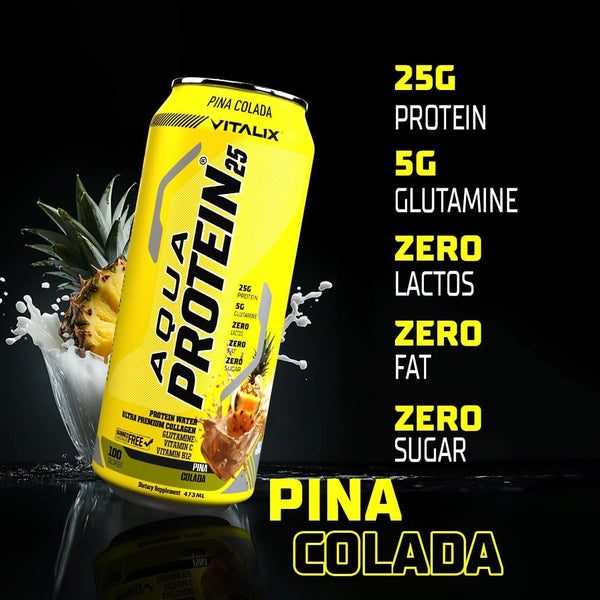 VITALIX Aqua Protein 25 Protein Water - Pina Colada