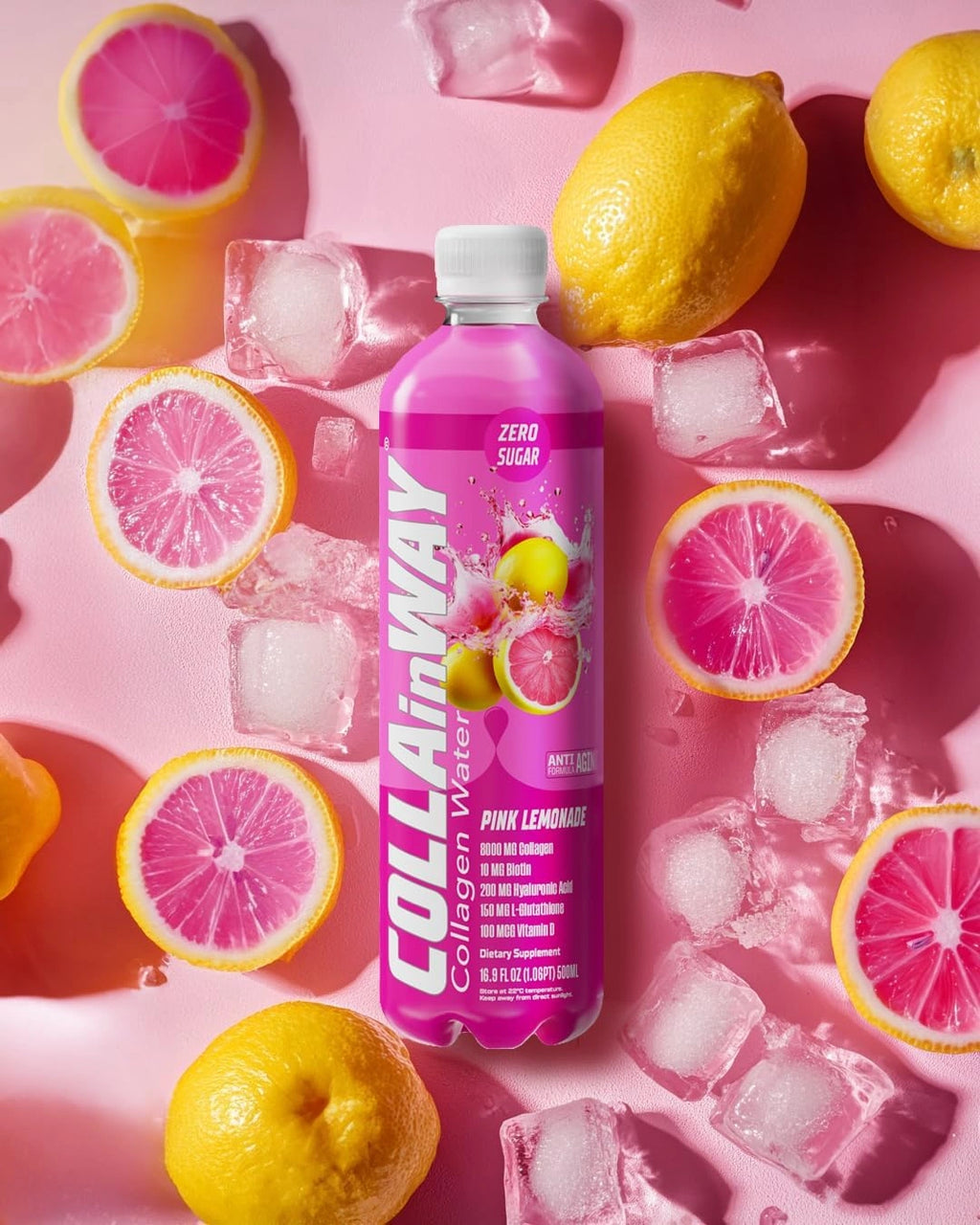 Collainway Collagen Drink 8000mg - Pink Lemonade - Ultramade