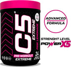 C5 Extreme Pre Workout Powder Pink Lemonade - Ultramade
