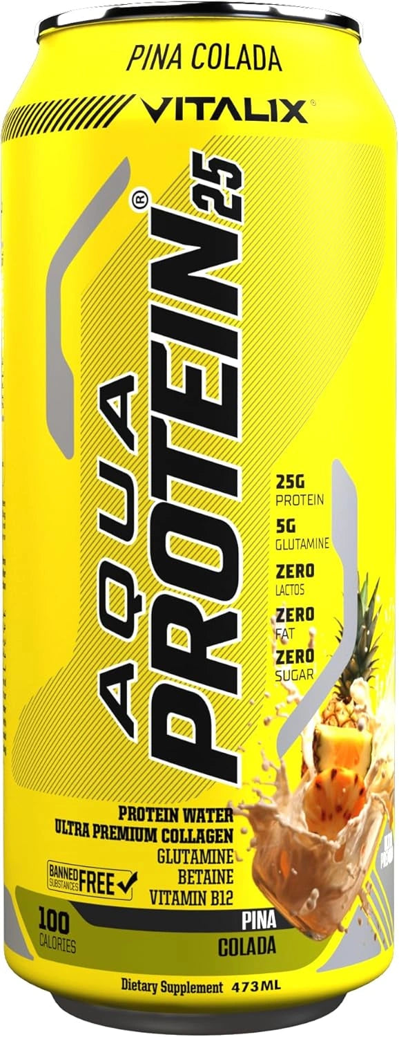 VITALIX Aqua Protein 25 Protein Water - Pina Colada - Ultramade