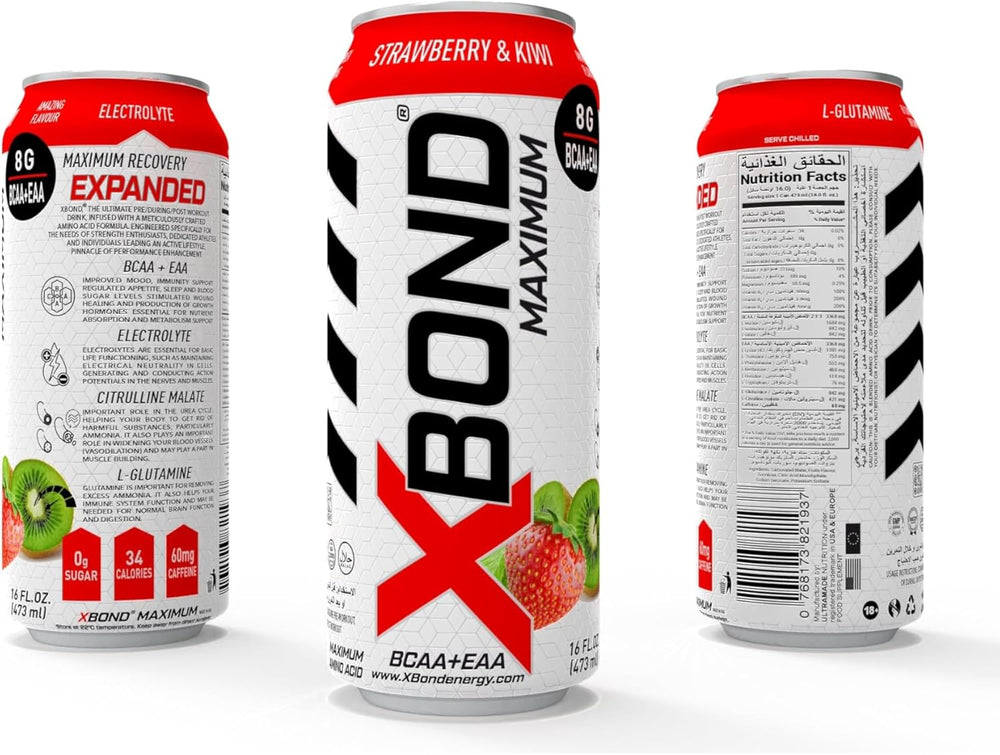 XBOND مشروب BCAA+EAA بالفراولة والكيوي
