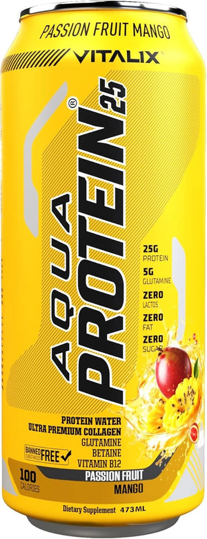 VITALIX Aqua Protein 25 Protein Water - Passion Fruit Mango