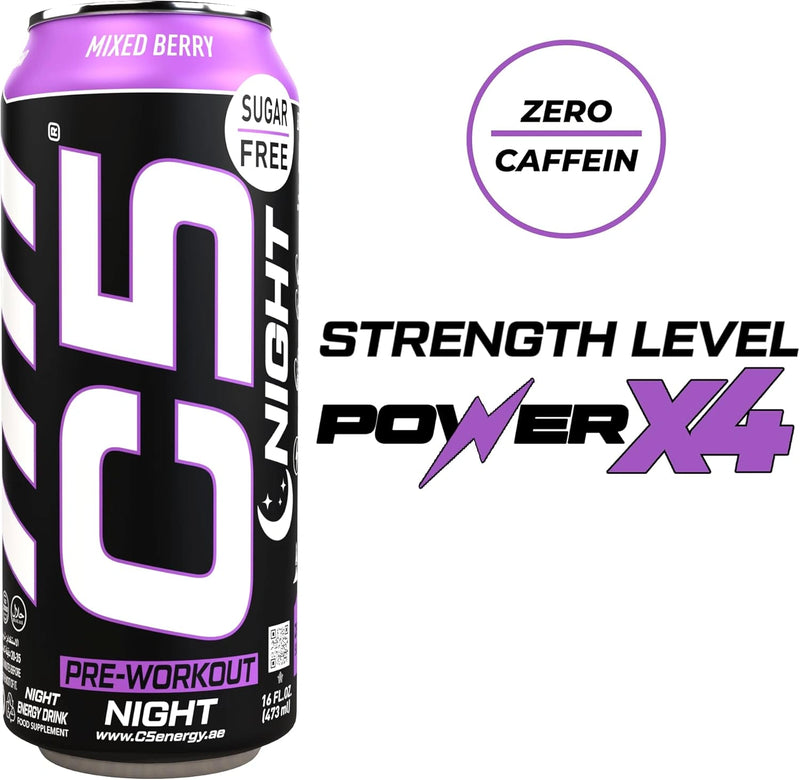 C5 Drink Night Mixed Berry, Pre Workout