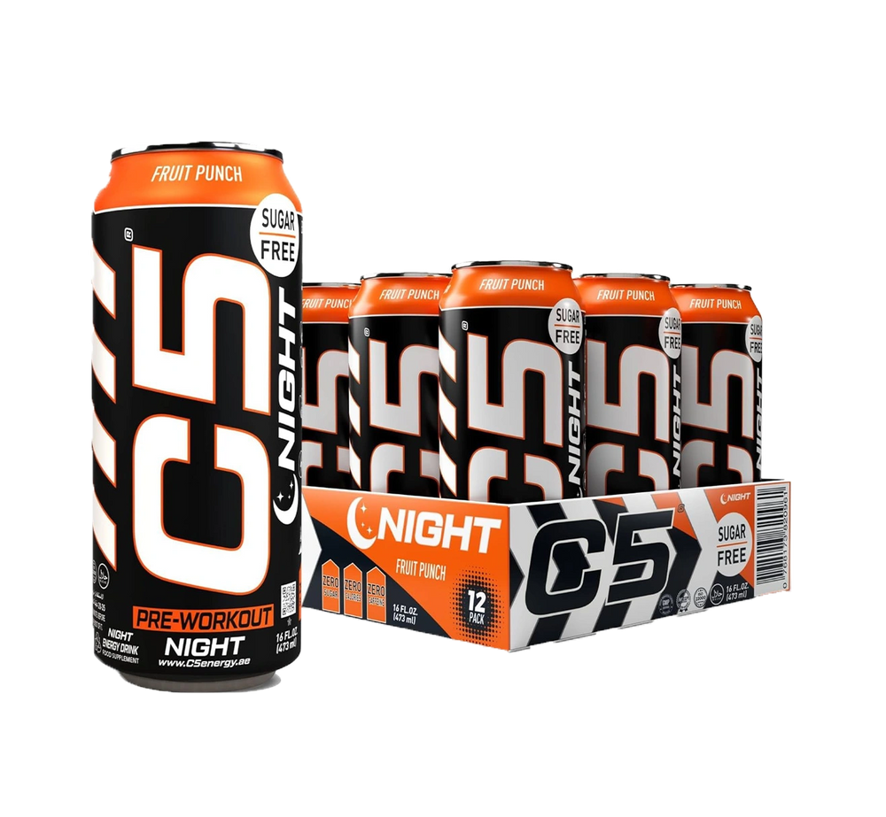 C5 Drink Night Fruit Punch, Pre Workout