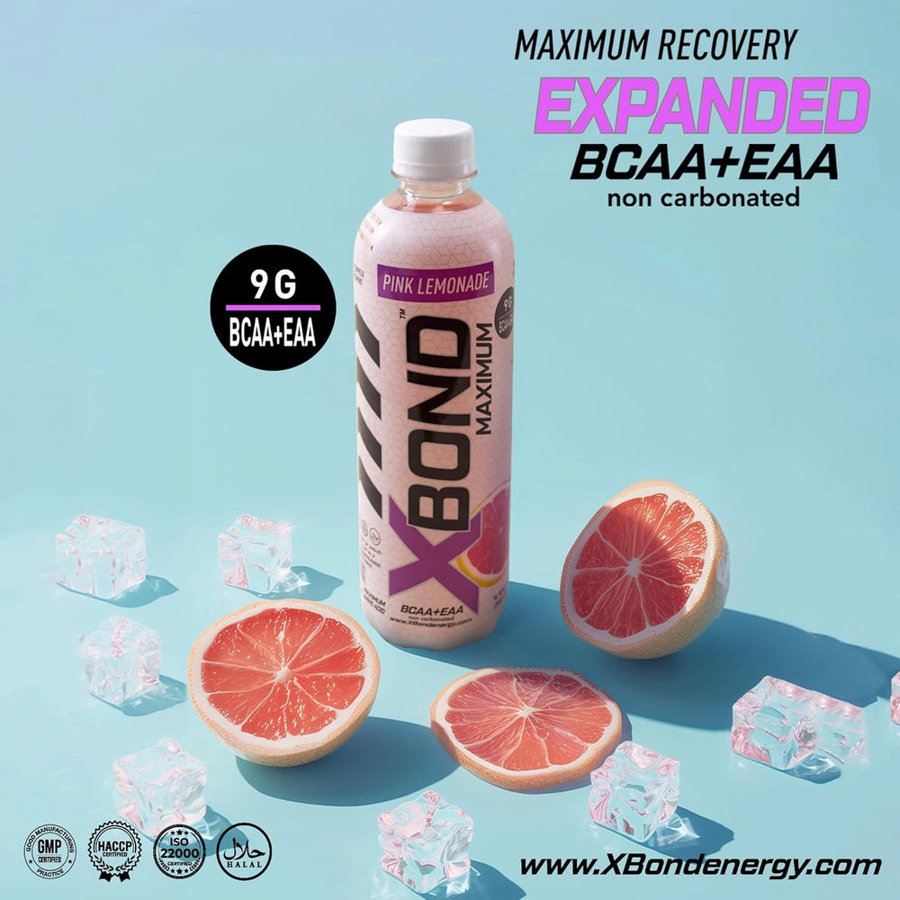 XBOND Drink Non Carbonated BCAA+EAA Pink Lemonade