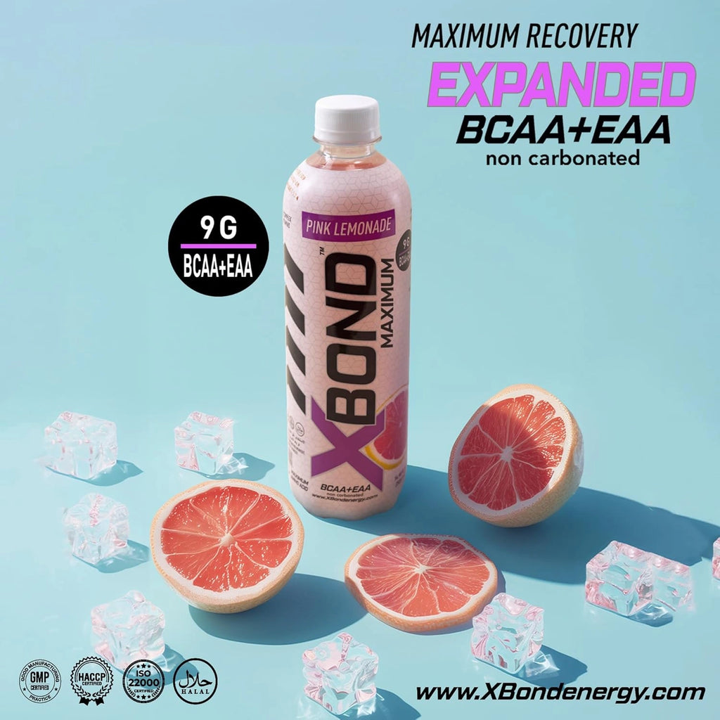 XBOND Drink Non Carbonated BCAA+EAA Pink Lemonade - Ultramade