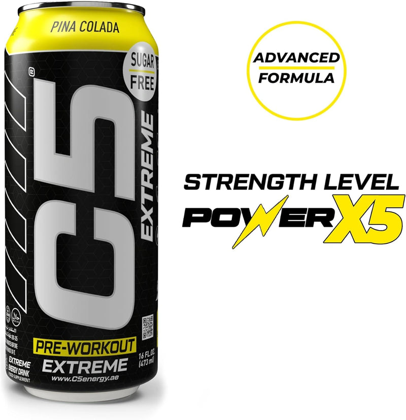 C5 Drink Supercharge Pina Colada Pre Workout