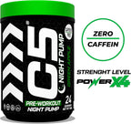 C5 Night Pump Pre Workout Powder Green Apple - Ultramade