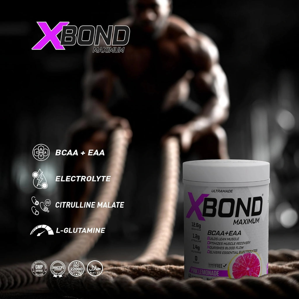 Xbond Powder BCAA + EAA - Pink Lemonade - Ultramade