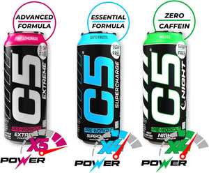 C5 Drink Night Fruit Punch, Pre Workout