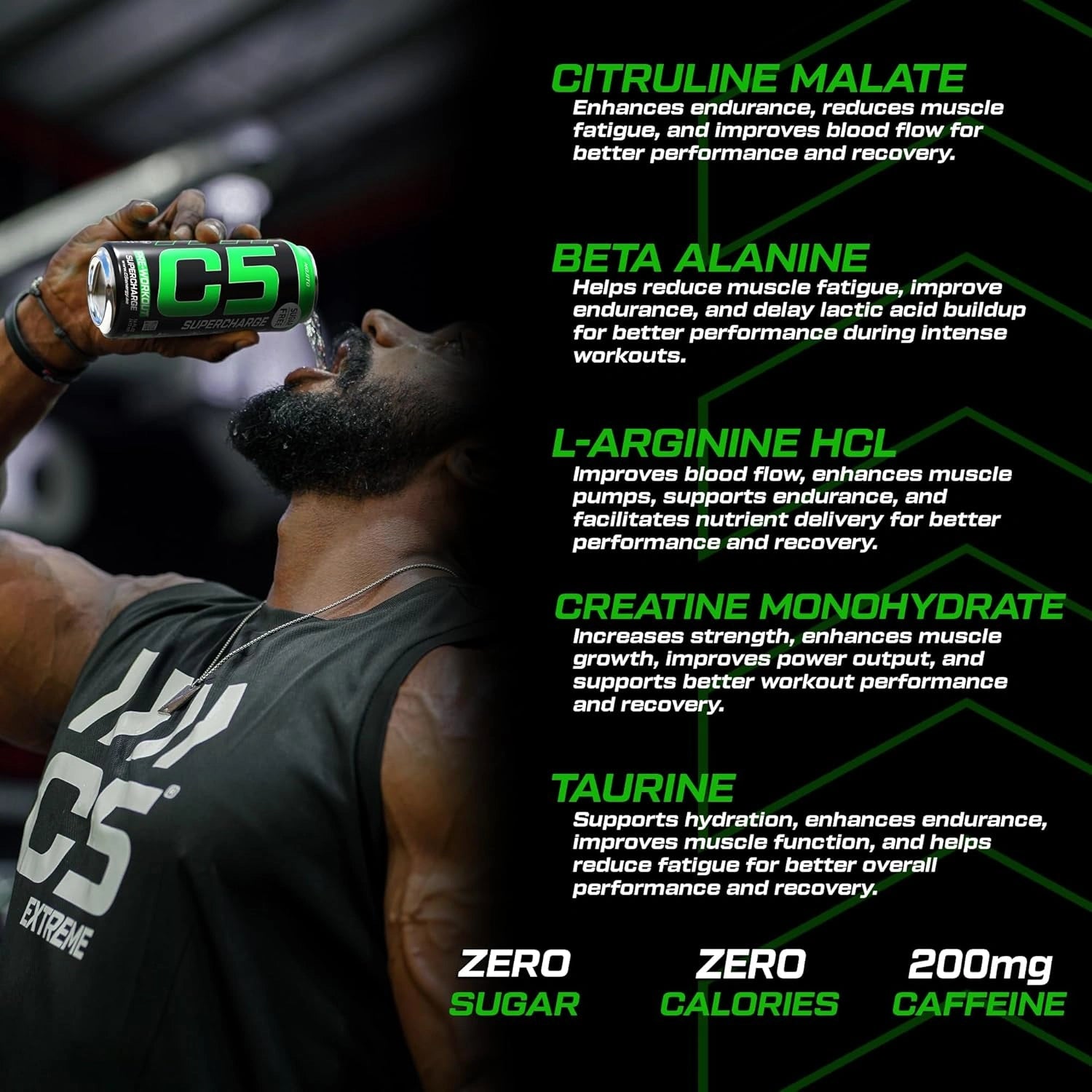 C5 Energy Drink Extreme Mojito Pre Workout - Ultramade