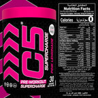 C5 Supercharge Pre Workout Powder Pink Lemonade - Ultramade