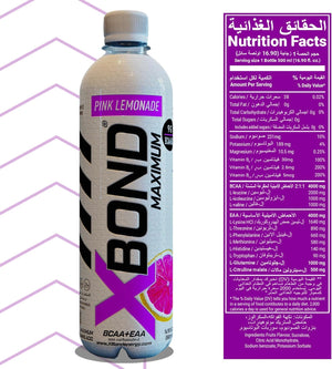 XBOND Drink Non Carbonated BCAA+EAA Pink Lemonade