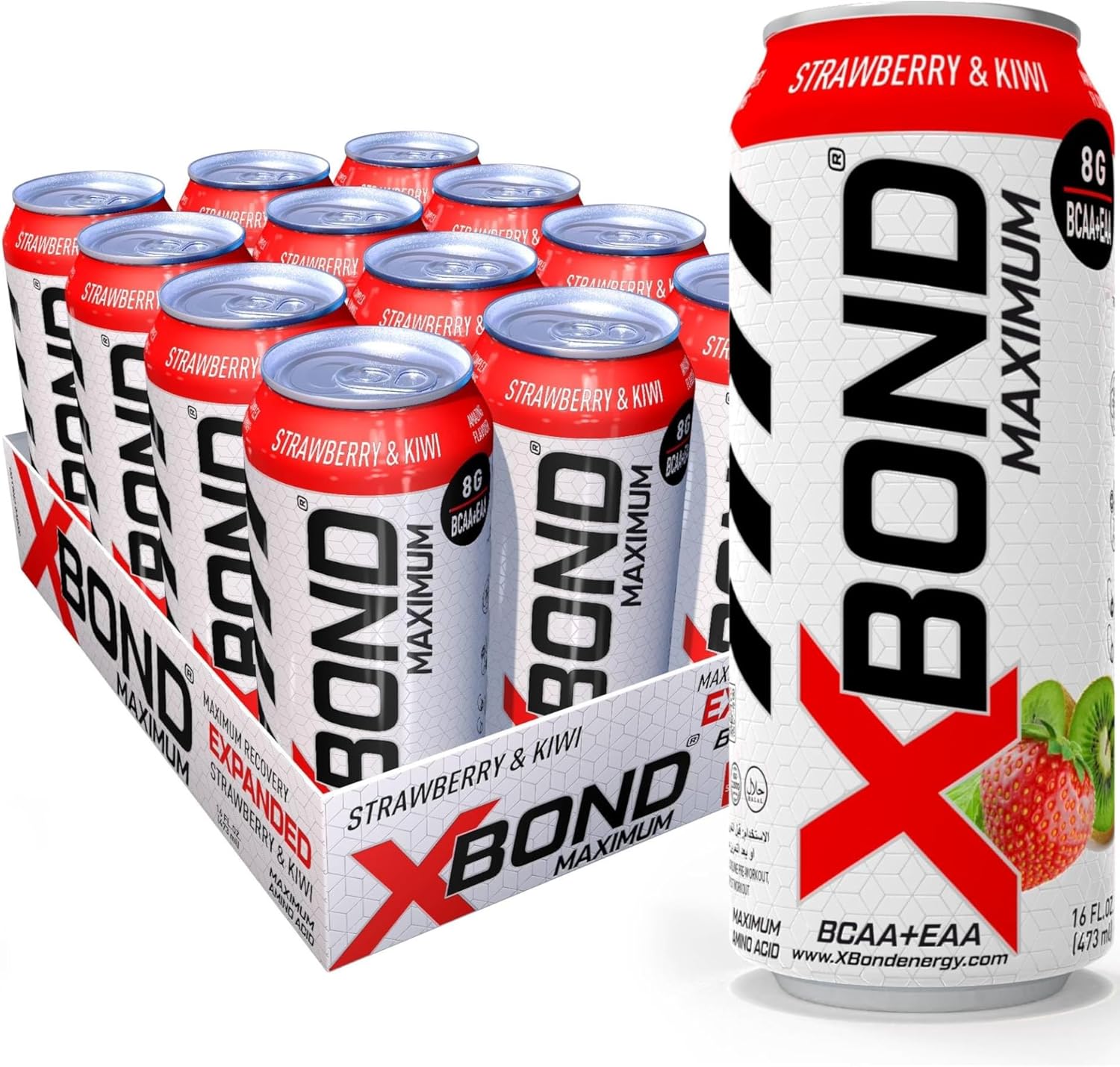 XBOND مشروب BCAA+EAA بالفراولة والكيوي