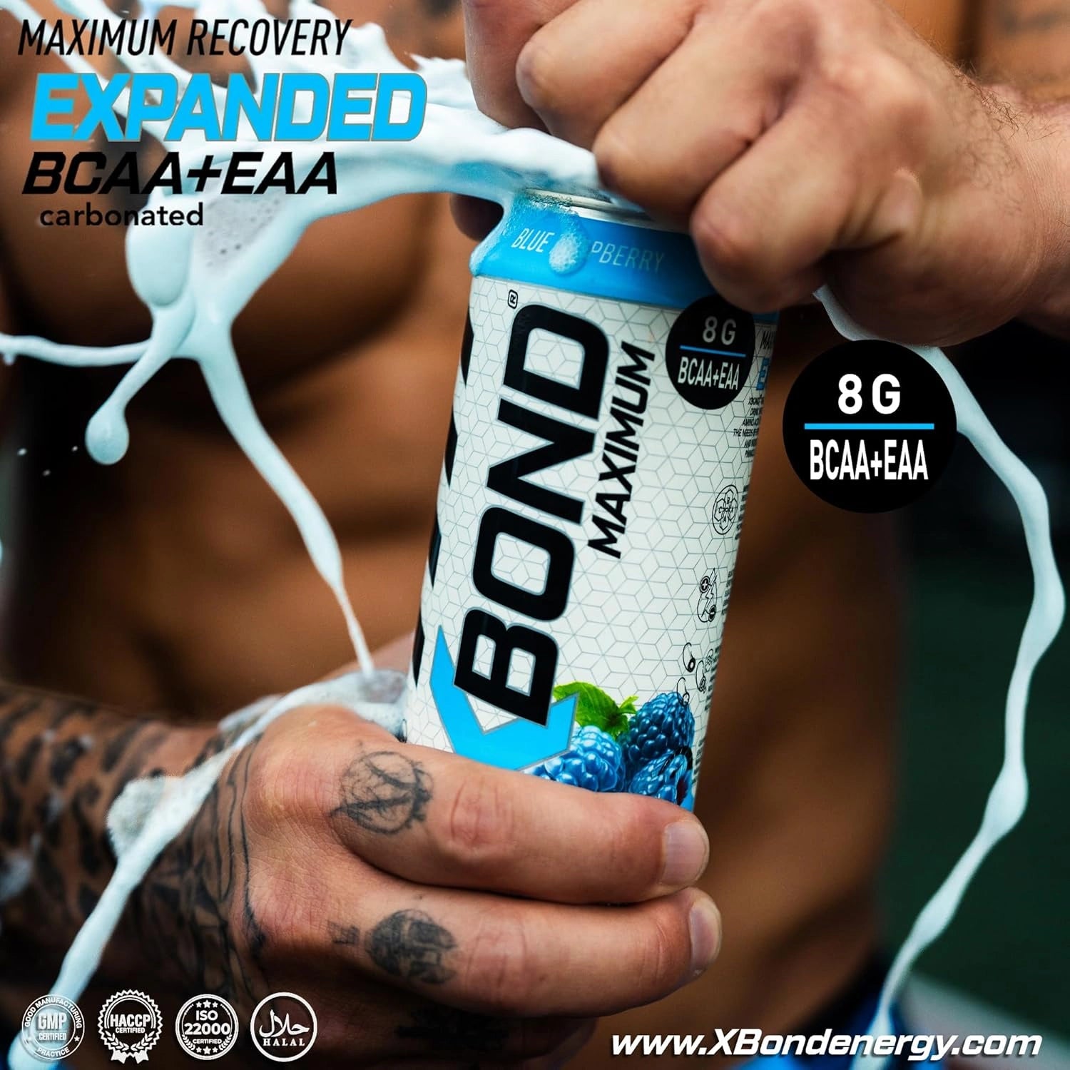 XBOND Drink BCAA+EAA Blue Rasbperry - Ultramade