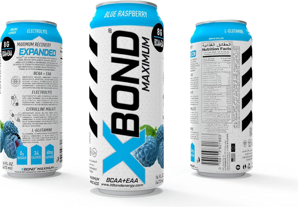 XBOND Drink BCAA+EAA Blue Rasbperry - Ultramade