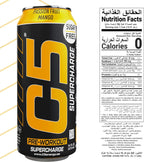 C5 Energy Drink Supercharge Passion Fruit Mango Pre Workout - Ultramade