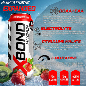 XBOND مشروب BCAA+EAA بالفراولة والكيوي