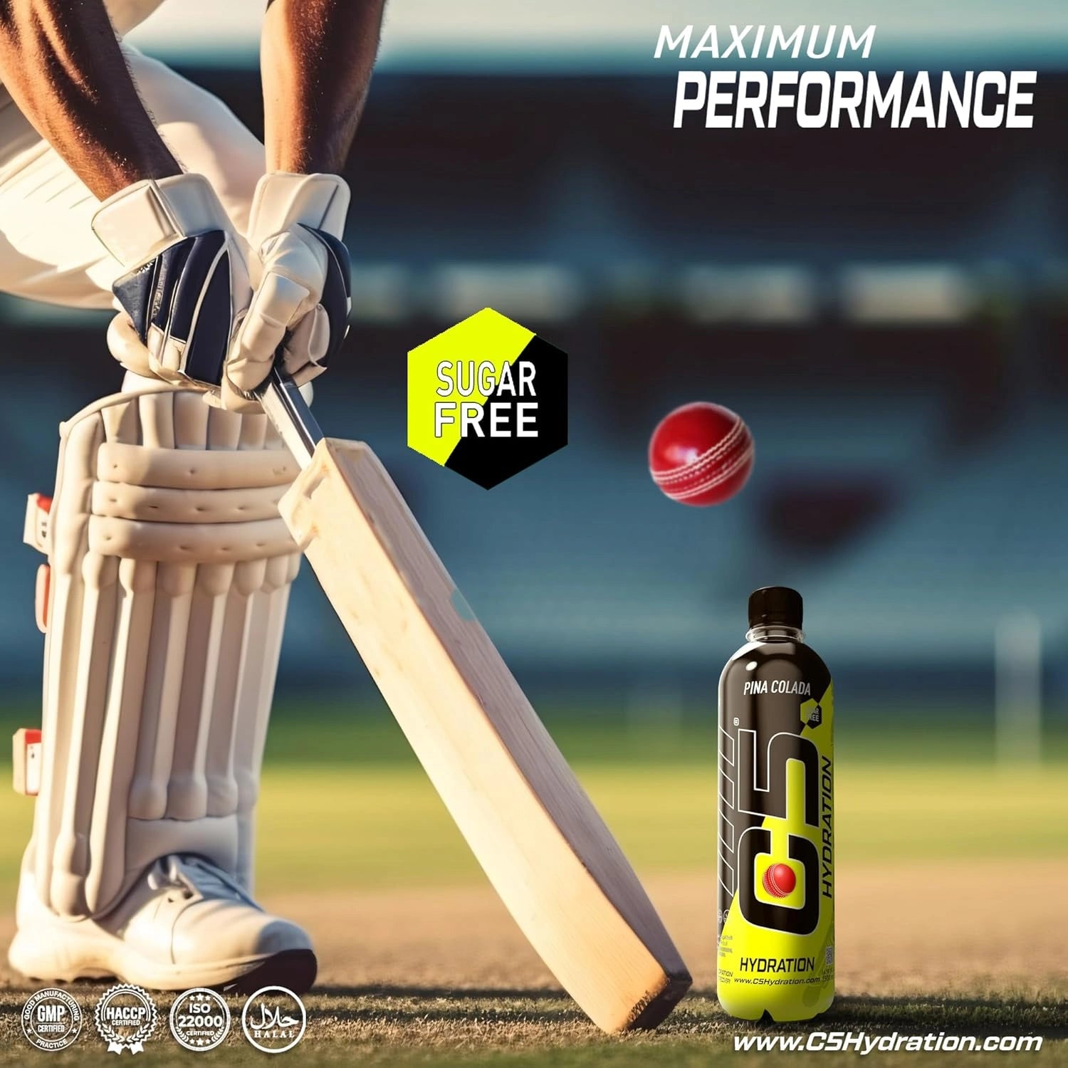 C5 Hydration  Pina Colada Electrolytes Vitamin Water- Zero Sugar - Ultramade