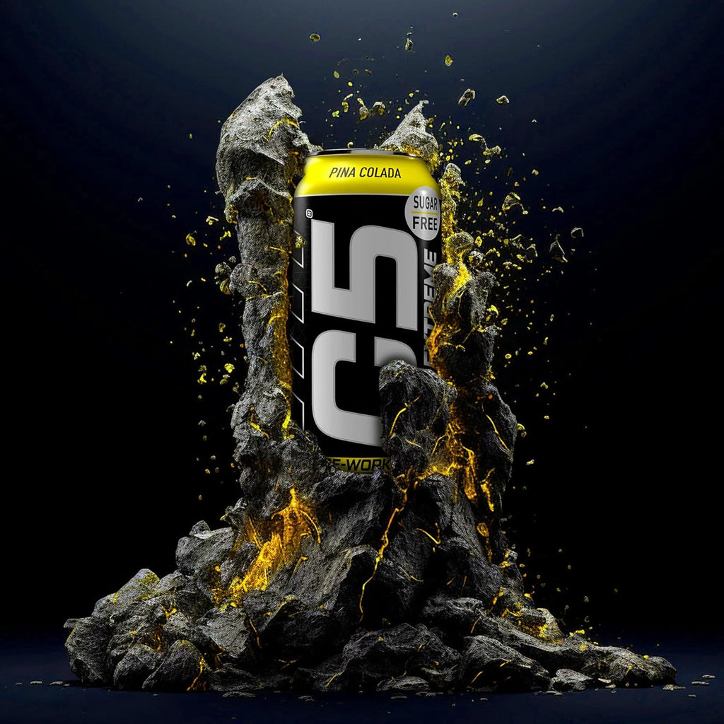 C5 Energy Drink Supercharge Pina Colada Pre Workout - Ultramade