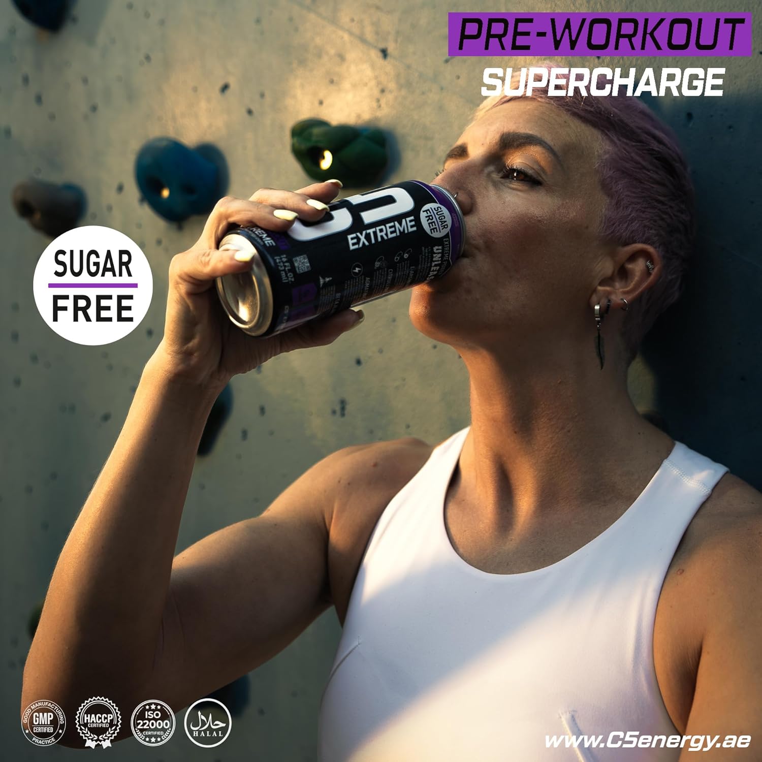 C5 Energy Drink Extreme Mixed Berry Pre Workout - Ultramade