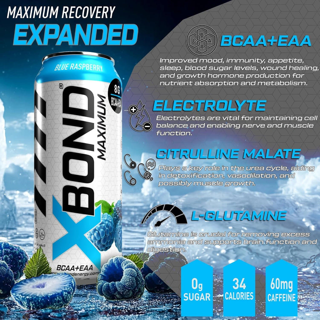 XBOND Drink BCAA+EAA Blue Rasbperry - Ultramade