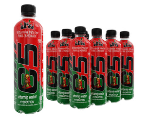 C5 Vitamin Water + Hydration Pink Lemonade – World Cup Portugal Edition