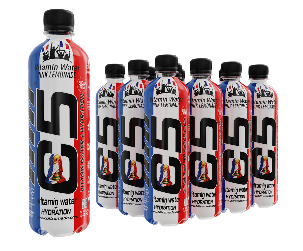 C5 Vitamin Water + Hydration Pink Lemonade – World Cup France Edition