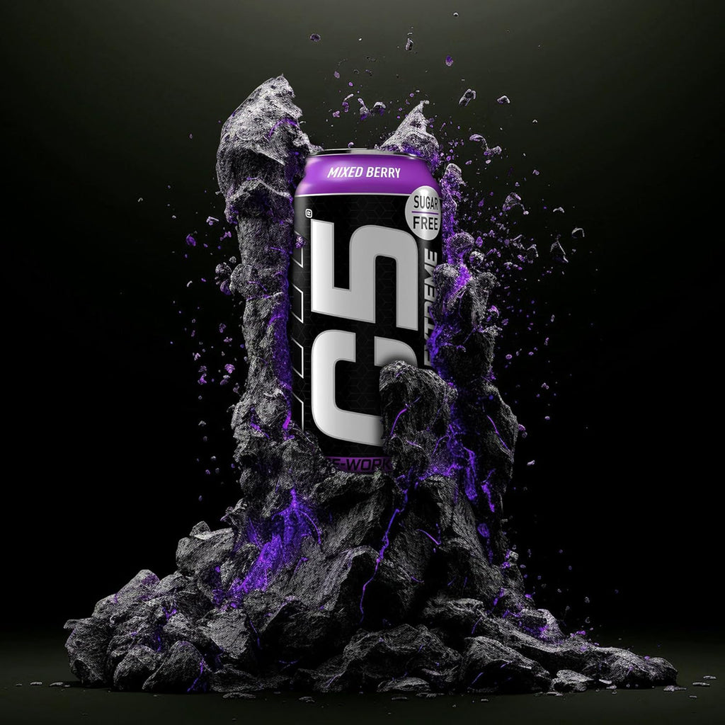 C5 Energy Drink Extreme Mixed Berry Pre Workout - Ultramade