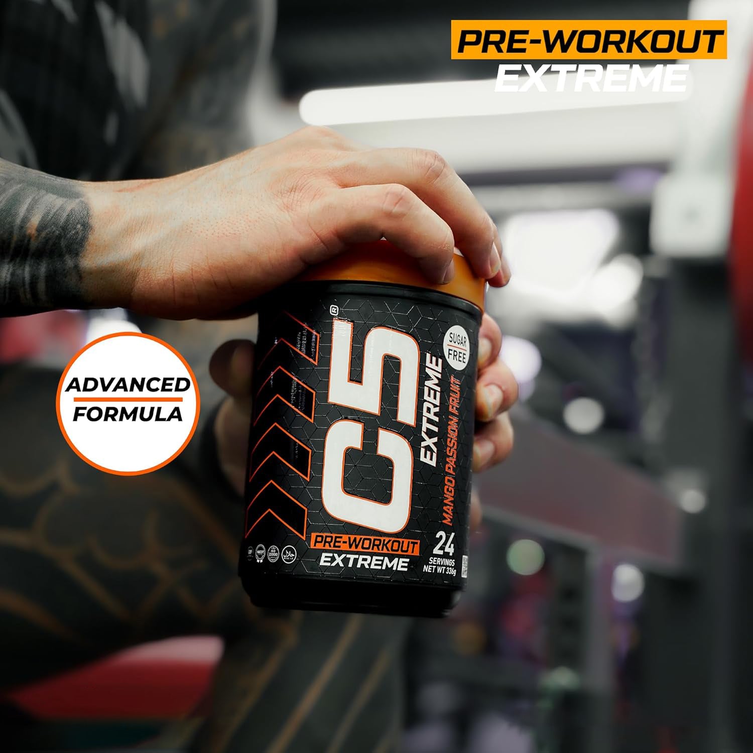 C5 Extreme Pre Workout Powder Mango Passion Fruit - Ultramade