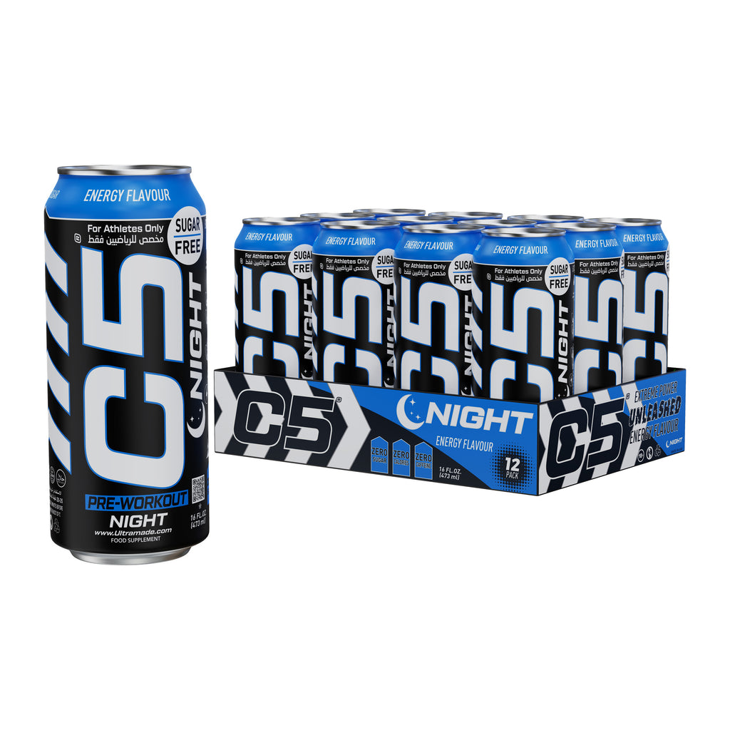 C5 Drink Night Energy Flavour, Pre Workout - Ultramade