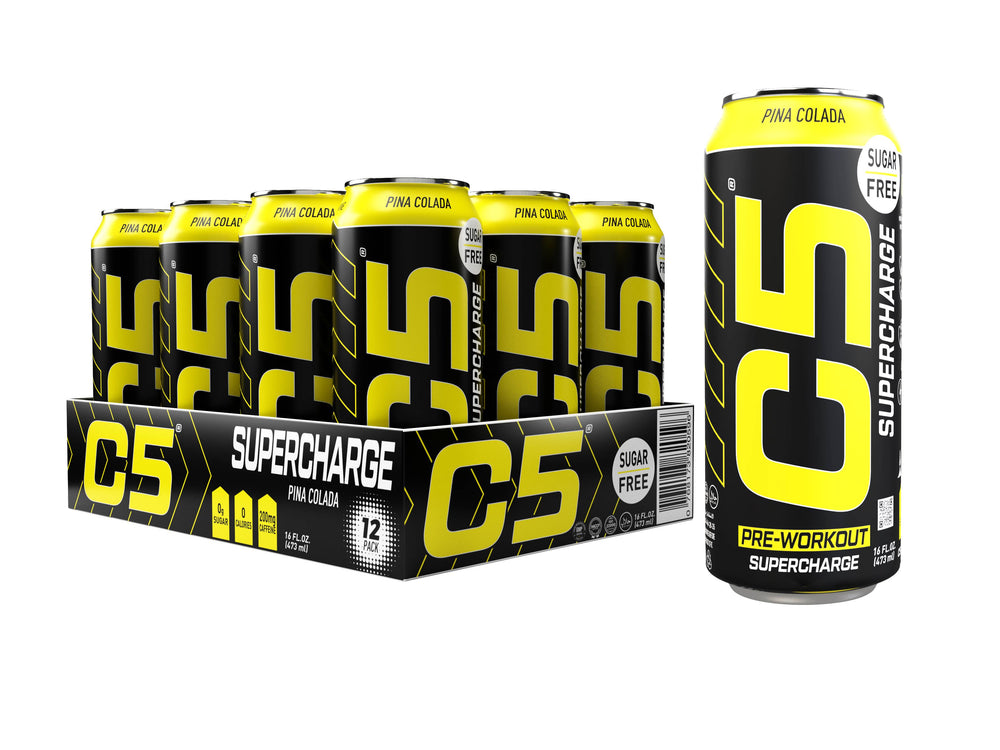 C5 Drink Supercharge Pina Colada Pre Workout