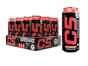 C5 Drink Supercharge Strawberry & Kiwi  Pre Workout
