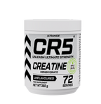 CR5 Creatine Monohydrate Powder 360g (72 Servings) – Unflavoured, Micronized, 99.8% HPLC-Tested Purity – - Ultramade
