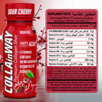 COLLAinWAY Premium Collagen Shot - Sour Cherry – 5000mg - Ultramade