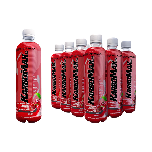 KarboMax 30 - Sour Cherry | Weight Gain Drink | Fast Carb with 30g Carbs